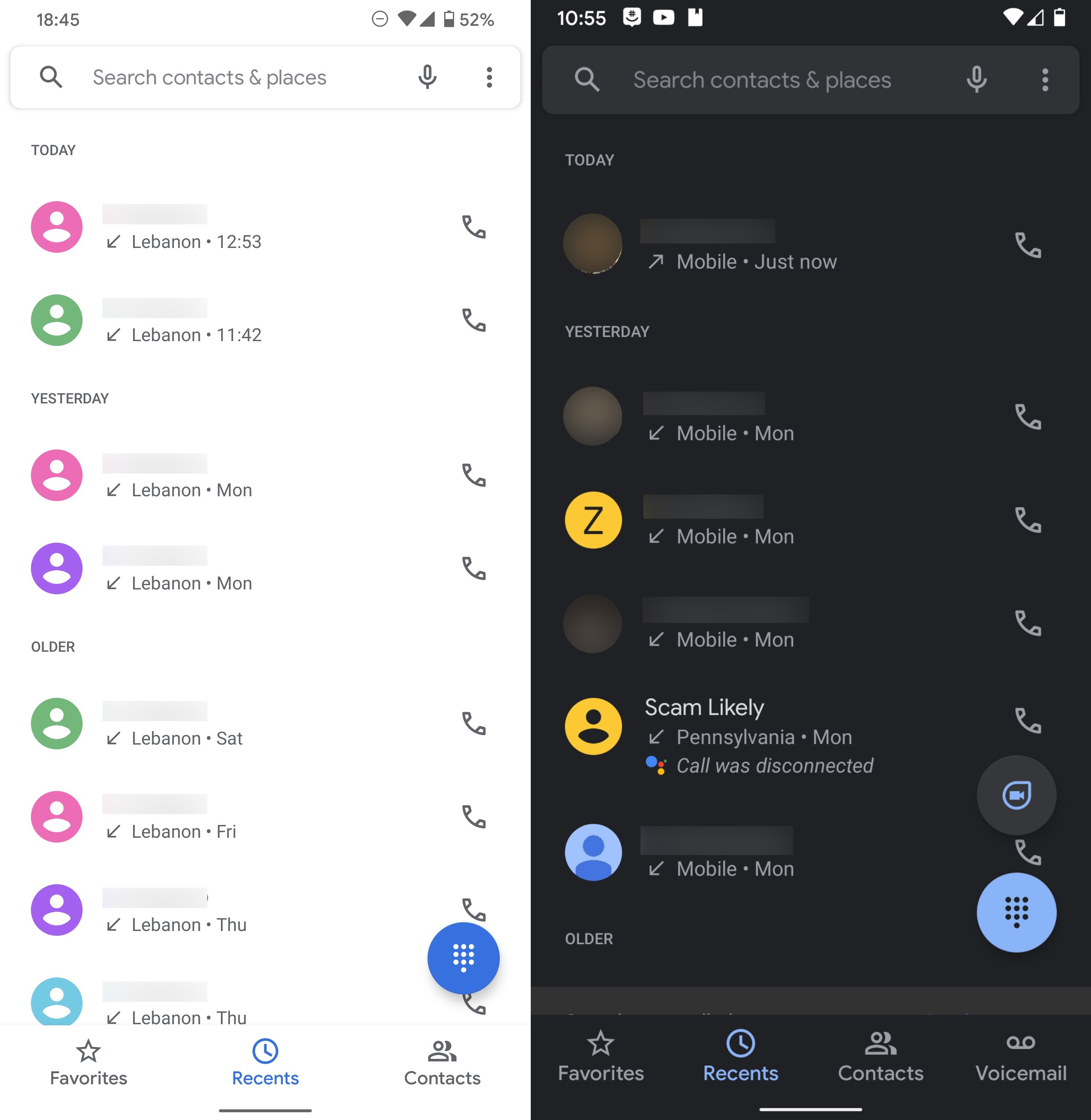 Google Phone应用获得专用的Duo按钮